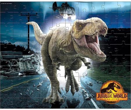 Quebra Cabeça Tiranossauro Rex (brilha no escuro) - Castelarte