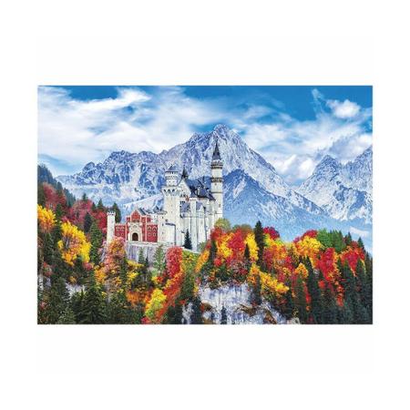 Quebra Cabeça Castelo de Neuschwanstein - 1000 Peças - Grow - Quebra Cabeça  - Magazine Luiza