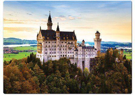 Quebra-cabeça 1000 peças - Castelo de Neuschwanstein - Mini Gênio