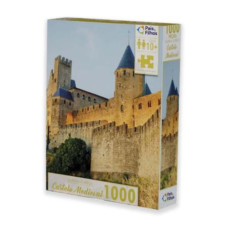 1000 pçs quebra-cabeças para adultos quebra-cabeça castelo difícil