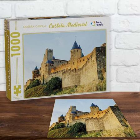 Quebra-cabeça - 1000 peças - Castelo Medieval
