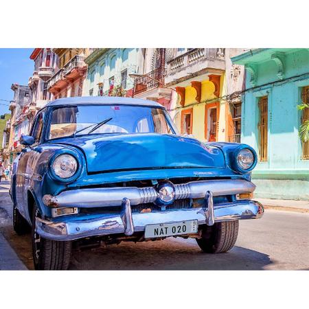 Quebra-cabeça 1000 Peças Cuba Carro