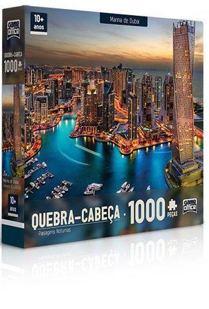 Quebra-Cabeca 1000 Pecas - Brasil - Game Office TOYSTER - Quebra Cabeça -  Magazine Luiza