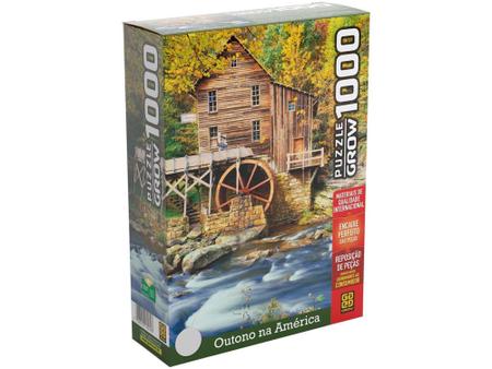 Imagem de Quebra-cabeça 1000 Peças Outono na América - Grow