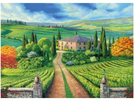 Quebra-cabeça 1000 Peças Paisagem Puzzles Adultos - Toscana Grow