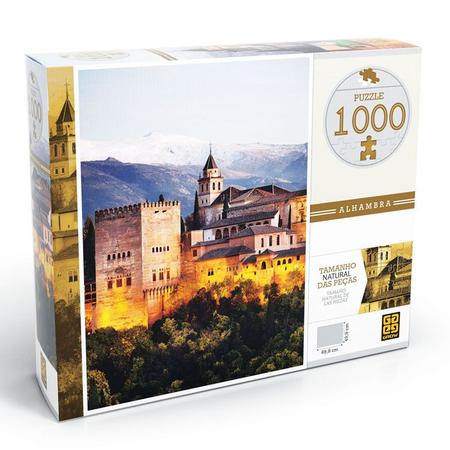 Imagem de Quebra Cabeça 1000 Peças Puzzle Alhambra Grow