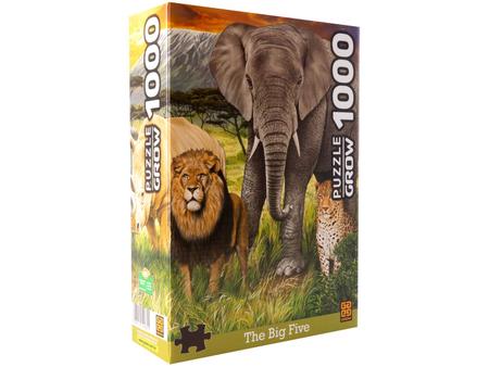 Imagem de Quebra-cabeça 1000 Peças Puzzle The Big Five