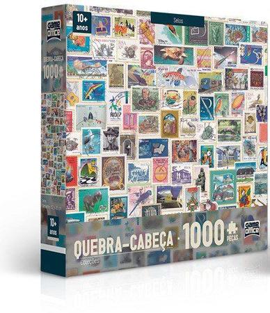 Quebra-Cabeca 1000 Pecas - Brasil - Game Office TOYSTER - Quebra Cabeça -  Magazine Luiza