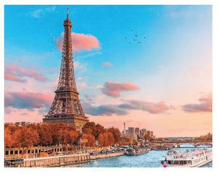 10775 - Quebra-cabeça Torre Eiffel - 1000 pçs