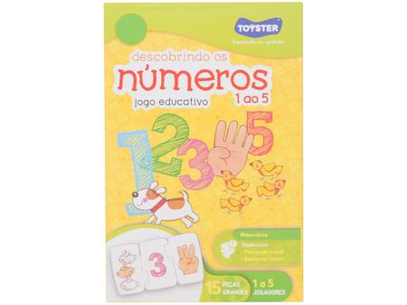 Conjunto de Quebra-Cabeças Educativos - Explorando os Números - Toyster
