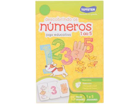 Montando os Números: 1 ao 20 - Quebra-cabeça Educativo - Toyster Brinquedos