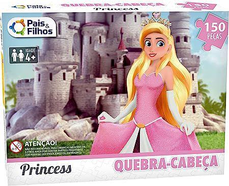 Quebra-Cabeça Princess 150 Peças - Pais e Filhos