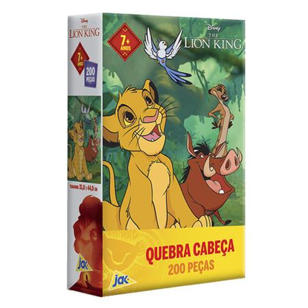 Imagem de Quebra-cabeça 200 peças Lion King Jak