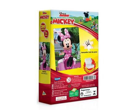 Quebra-Cabeça - 100 Peças - Disney Junior - Mickey - Toyster