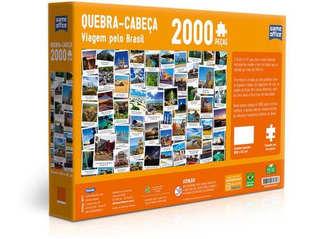 Imagem de Quebra-cabeça 2000 Peças Game Office