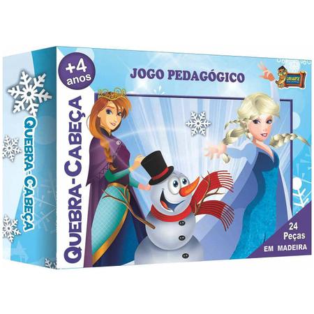 Imagem de Quebra-cabeça 24 peças Frozen Frosty Uriarte