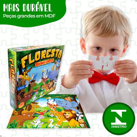 Quebra Cabeça 30 peças Floresta Pais & Filhos - News Center Online -  newscenter