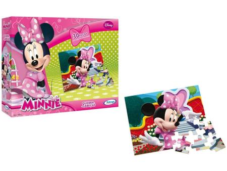 Quebra-Cabeça Minnie Disney 30 peças - Xalingo - Loja Toinho Variedades