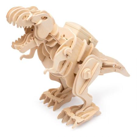 Quebra Cabeça 3d - Dinossauro T-rex Robô Puzzle Funcraft