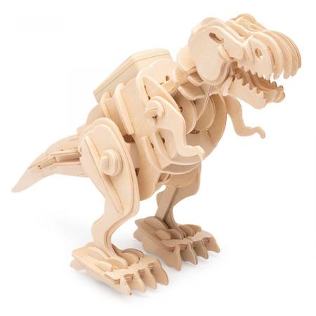 3d dinossauro quebra-cabeça papel dimensional modelo montado