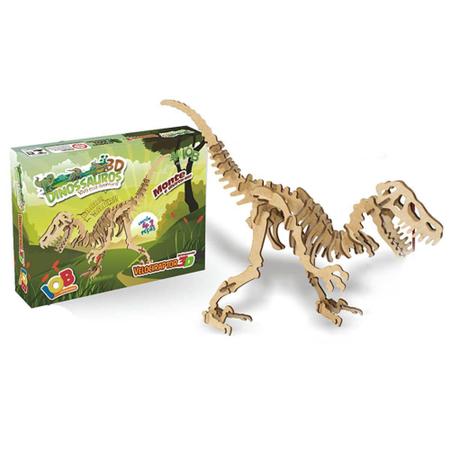 DINOSSAUROS QUEBRA-CABEÇA 3D