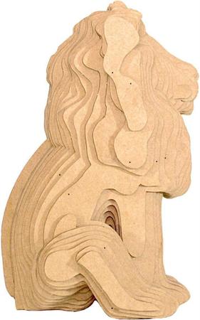 Imagem de Quebra Cabeça 3D Leão Decoração Ornamento Enfeite