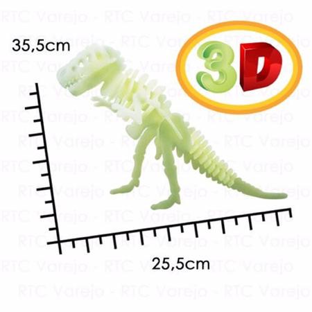 Quebra-cabeça 3D Dinossauros – DinoMania – Bate bumbo