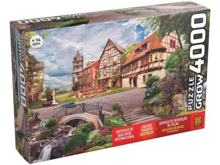 paisagem com casas - puzzle online