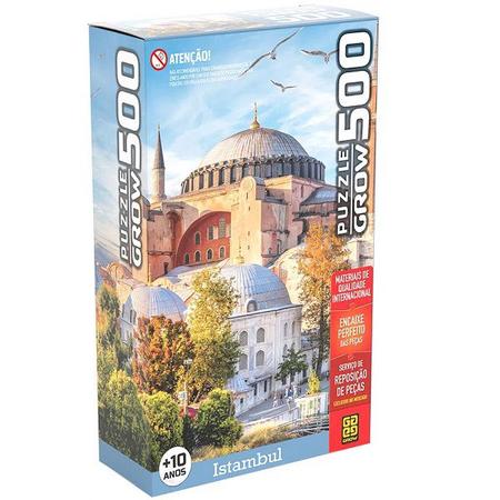 Puzzle Quebra Cabeça 500 Peças Istambul – Grow - Livraria e