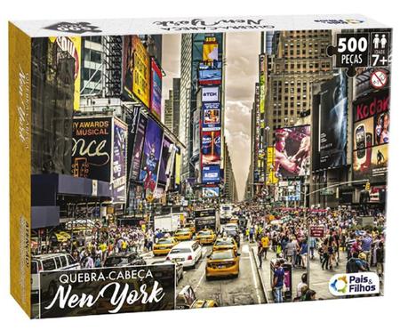 Imagem de Quebra Cabeça 500 Peças New York Times Square Estados Unidos
