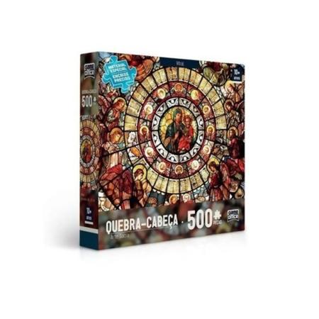 Puzzle Quebra Cabeça 500 Peças Arte Sacra Toyster Original