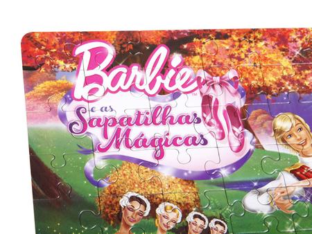 Imagem de Quebra-Cabeça Barbie e as Sapatilhas Magicas