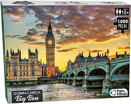 Imagem de Quebra-Cabeça Big Ben - 1000 Pçs - 10747