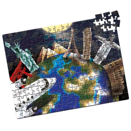 Quebra-cabeça (Puzzle): Horários do Mundo - 200 peças