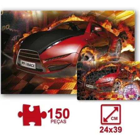 Quebra Cabeça Carros 150p