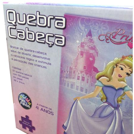 Jogo Quebra Cabeça Infantil Princesas 28 Peças Grandes - Pais e Filhos -  Quebra-Cabeça - Magazine Luiza