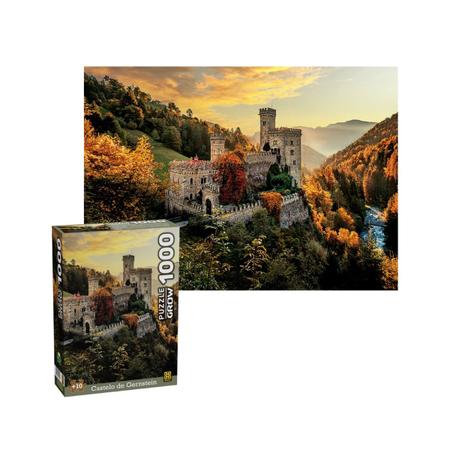 Quebra Cabeça Castelo de Gernstein 1000 Peças Grow - 04400