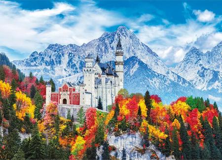 Quebra Cabeça Castelo de Neuschwanstein - 1000 Peças - Grow - Quebra Cabeça  - Magazine Luiza