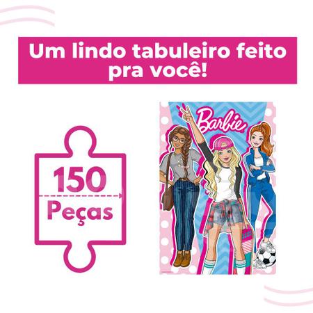 Quebra Cabeça Barbie 150 peças Grow - Xickos Brinquedos