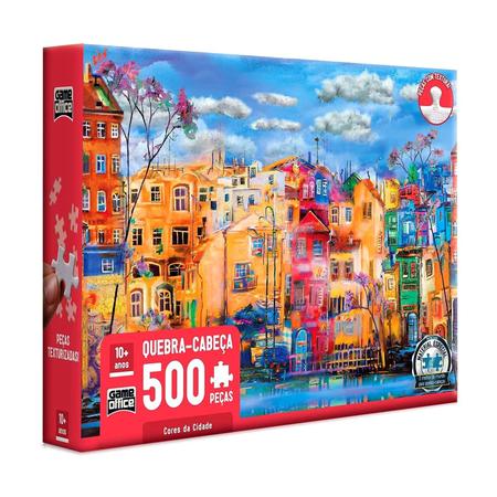 Puzzle Quebra Cabeça Olhar Urbano 500 Peças Toyster 2726