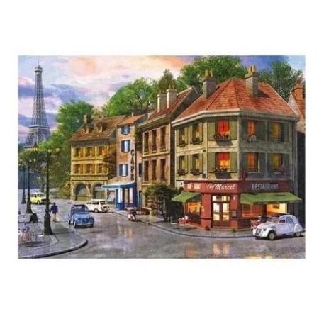 Quebra Cabeça Puzzle 4000 Peças Ruas de Paris 4102 GROW Jogo de