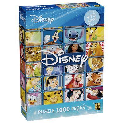 Quebra-Cabeca - Disney - 1000 Pecas - 04003 GROW - Quebra Cabeça - Magazine  Luiza