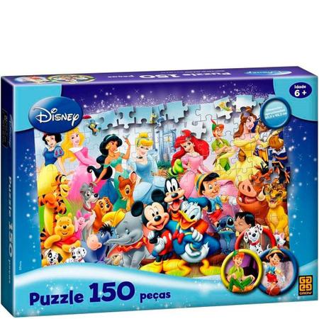 Quebra-Cabeca - Disney - 1000 Pecas - 04003 GROW - Quebra Cabeça - Magazine  Luiza