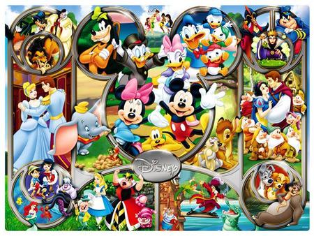 Jogo Quebra Cabeca Disney Personagens 150 Pecas Grow +6 Anos - Quebra-Cabeça  - Magazine Luiza