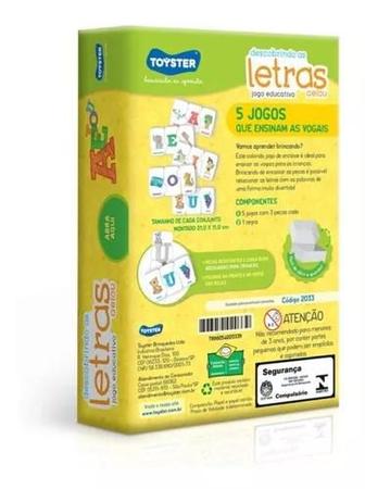 Kit 5 jogos educacional quebra cabeça puzzle alfabetização - Conecta - Quebra  Cabeça - Magazine Luiza