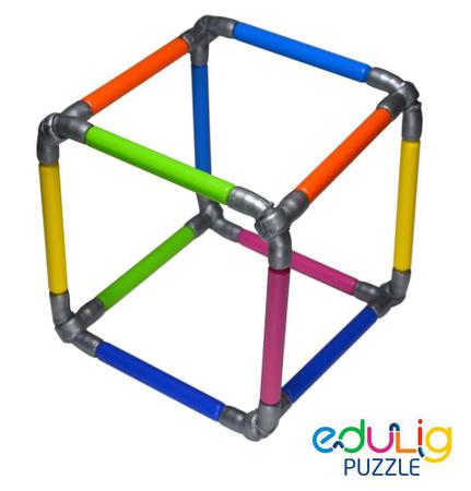 Quebra-cabeça Edulig Puzzle 3D Mini Sólidos Platônicos - 296 peças e -  Edulig, Kits pedagógicos e lúdicos, Puzzles 3D