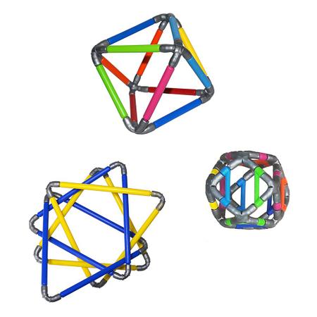 Quebra-cabeça Edulig Puzzle 3D Carro - 116 peças e conexões - 6