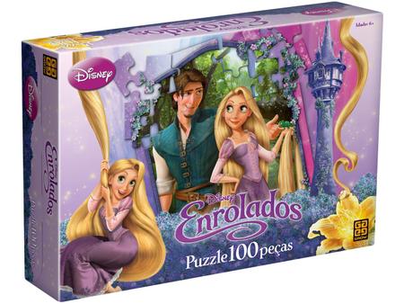 Quebra-Cabeça - 100 Peças - Disney - Princesas - Grow - Ri Happy