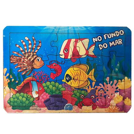 Quebra-Cabeças do 1 ao 10 Brinquedo Infantil Educativo - Tralalá 4