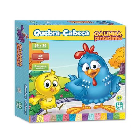 Jogo Quebra Ovo Ovinhos Galinha Infantil Menino Menina + Nf - Art Brink -  Quebra Cabeça - Magazine Luiza